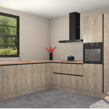 Cantaro Eiken greeploze keuken Porto 102572