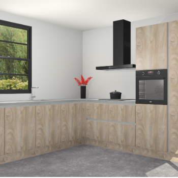 Cantaro Eiken greeploze keuken Porto 102647