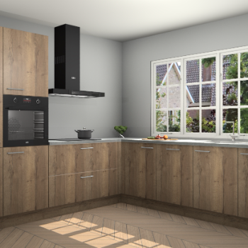 Chocolade Eiken keuken Casablanca 102952