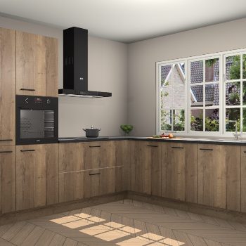 Chocolade Eiken keuken Casablanca 102961