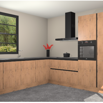 Astoria Eiken greeploze keuken Porto 103043