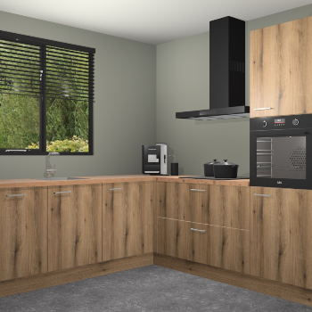 Goud Eiken keuken Porto 103100