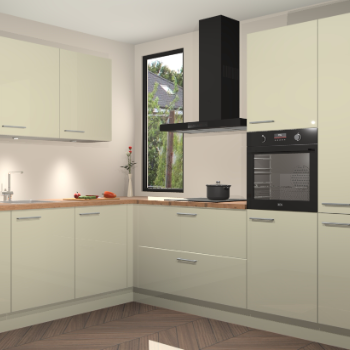 Magnolia hoogglans keuken Buenos Aires 103574