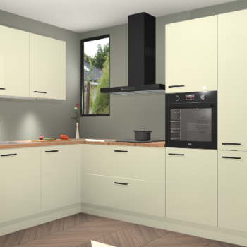 Magnolia hoogglans keuken Buenos Aires 103577