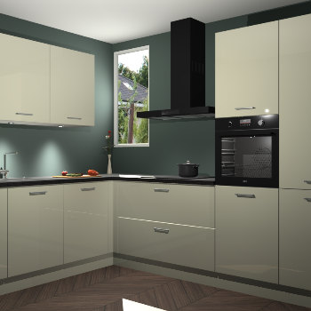 Magnolia hoogglans keuken Buenos Aires 103612