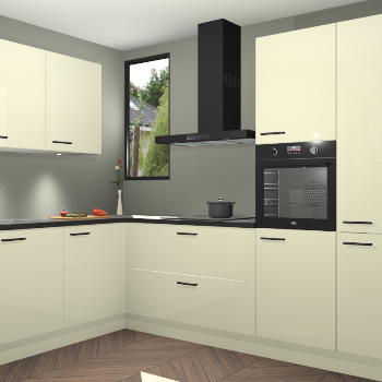 Magnolia hoogglans keuken Buenos Aires 103614