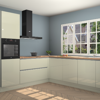 Magnolia Hoogglans greeploze keuken Casablanca 103357