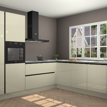 Magnolia Hoogglans greeploze keuken Casablanca 103401