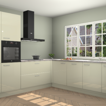 Magnolia Hoogglans keuken Casablanca 103415