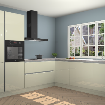 Magnolia Hoogglans greeploze keuken Casablanca 103416