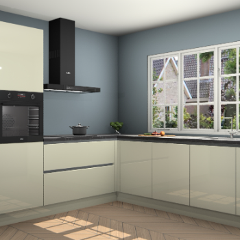 Magnolia Hoogglans greeploze keuken Casablanca 103422