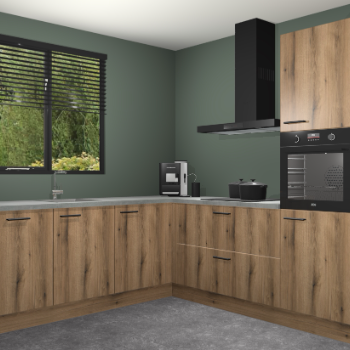 Goud Eiken keuken Porto 103141