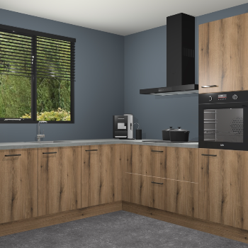 Goud Eiken keuken Porto 103142