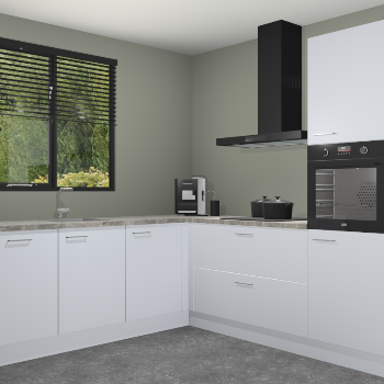 Sneeuwwitte keuken Porto 103655