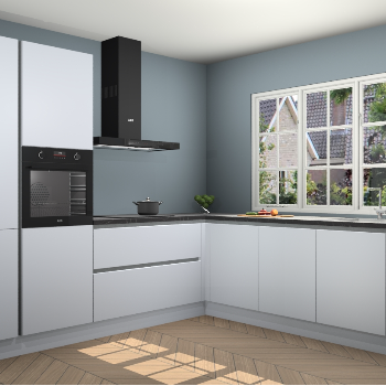 Sneeuwwitte greeploze keuken Casablanca 103710