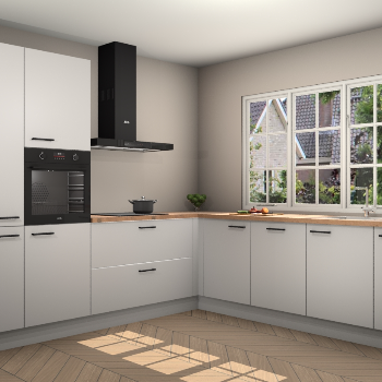 Zijdegrijze keuken Casablanca 103717