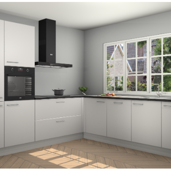 Zijdegrijze keuken Casablanca 103919