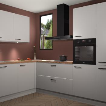 Zijdegrijze keuken Buenos Aires 103868