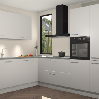 Zijdegrijze keuken Buenos Aires 103893