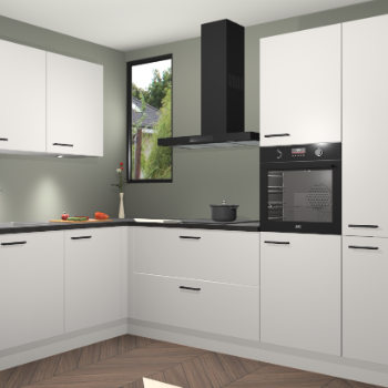 Zijdegrijze keuken Buenos Aires 104071