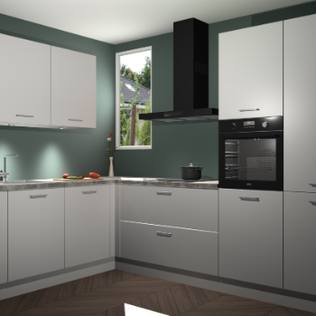 Zijdegrijze keuken Buenos Aires 104158