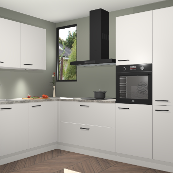 Zijdegrijze keuken Buenos Aires 104160