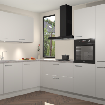 Zijdegrijze keuken Buenos Aires 104196