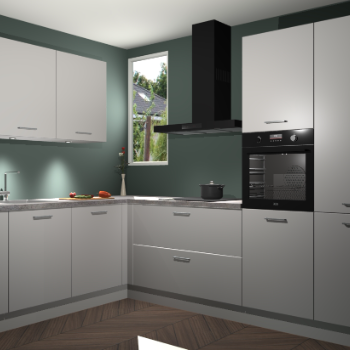 Zijdegrijze keuken Buenos Aires 104197