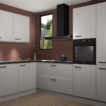 Zijdegrijze keuken Buenos Aires 104288