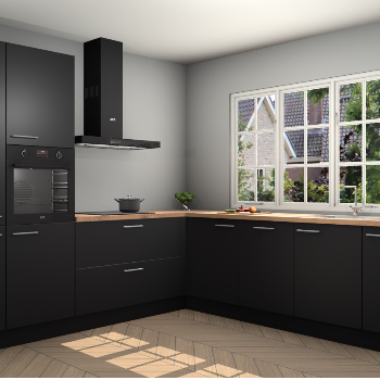 Zwarte keuken Casablanca 104240