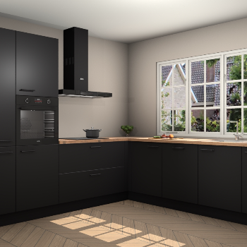 Zwarte keuken Casablanca 104243