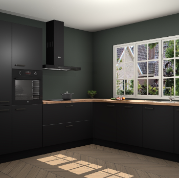 Zwarte keuken Casablanca 104244