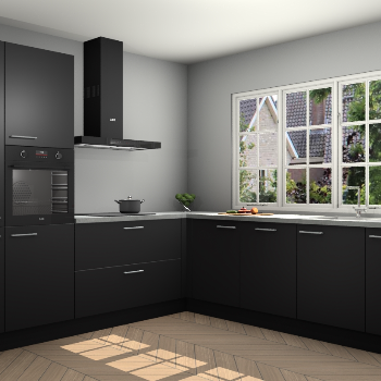 Zwarte keuken Casablanca 104451