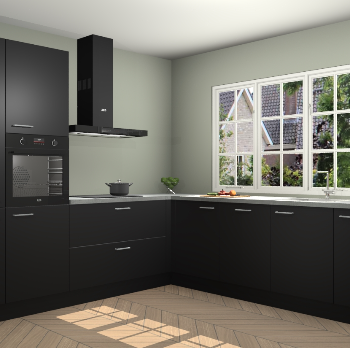 Zwarte keuken Casablanca 104452