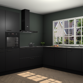 Zwarte keuken Casablanca 104461