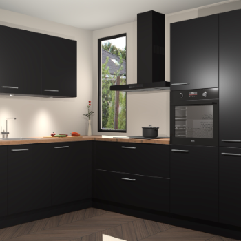 Zwarte keuken Buenos Aires 104613