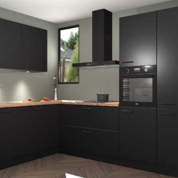 Zwarte keuken Buenos Aires 104616