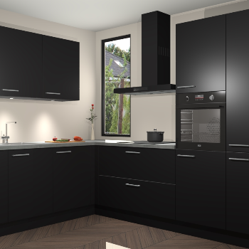 Zwarte keuken Buenos Aires 104619