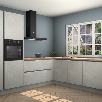 Beton Opal greeploze keuken Casablanca 104248