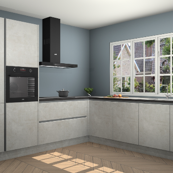 Beton Opal greeploze keuken Casablanca 104315