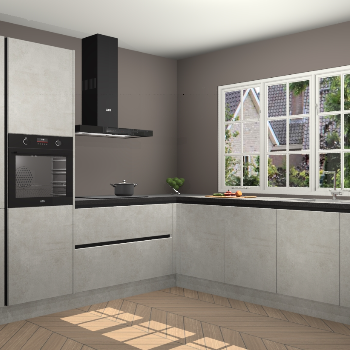 Beton Opal greeploze keuken Casablanca 104318