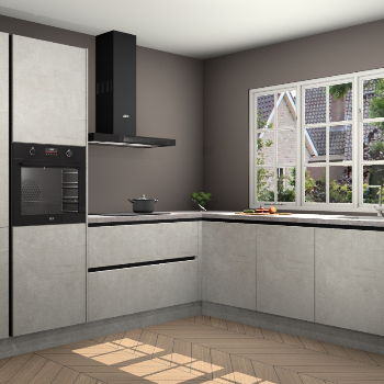 Beton Opal greeploze keuken Casablanca 104330