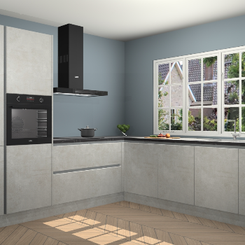 Beton Opal greeploze keuken Casablanca 104333