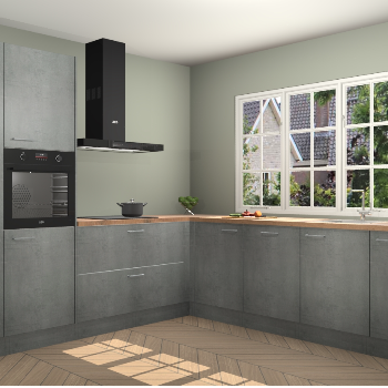 Beton Parelgrijs keuken Casablanca 104338