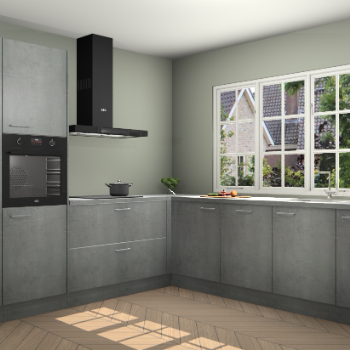 Beton Parelgrijs keuken Casablanca 104492