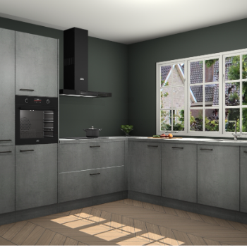 Beton Parelgrijs keuken Casablanca 104495