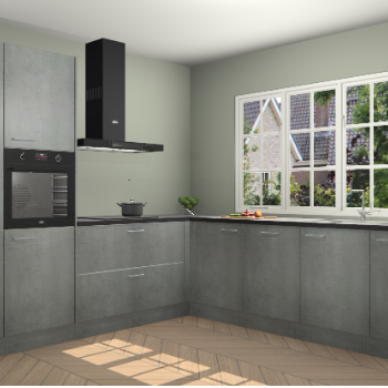 Beton Parelgrijs keuken Casablanca 104498