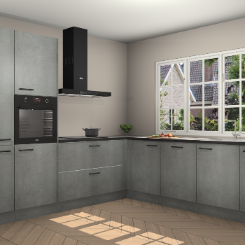 Beton Parelgrijs keuken Casablanca 104500