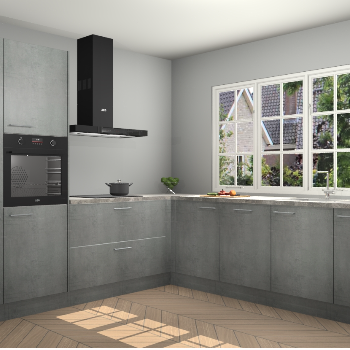 Beton Parelgrijs keuken Casablanca 104503