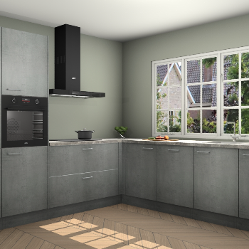 Beton Parelgrijs keuken Casablanca 104504